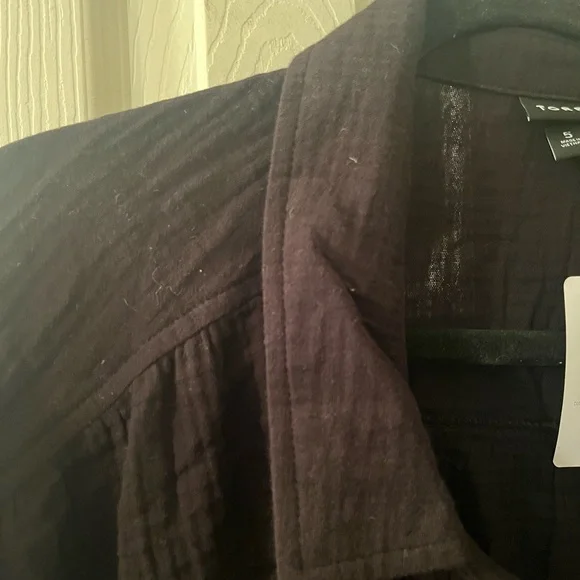 NWT 5X Torrid Black Short Sleeve Blouse - Picture 5 of 8